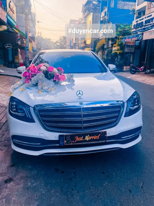 bang gia xe cuoi mercedes s450 trang duyencar