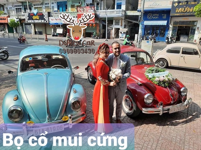 Thuê xe bọ cổ mui cứng