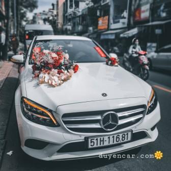 Xe hoa mercedes c200 - Hoa tươi