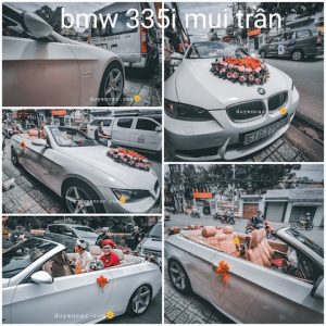 Thuê Xe Hoa Giá Rẻ TPHCM - Mui Trần BMW 335i