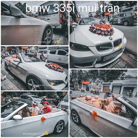 thue xe hoa gia re mui tran bmw 335i 6