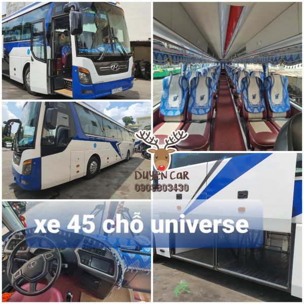 Cho thuê xe 45 chỗ universe