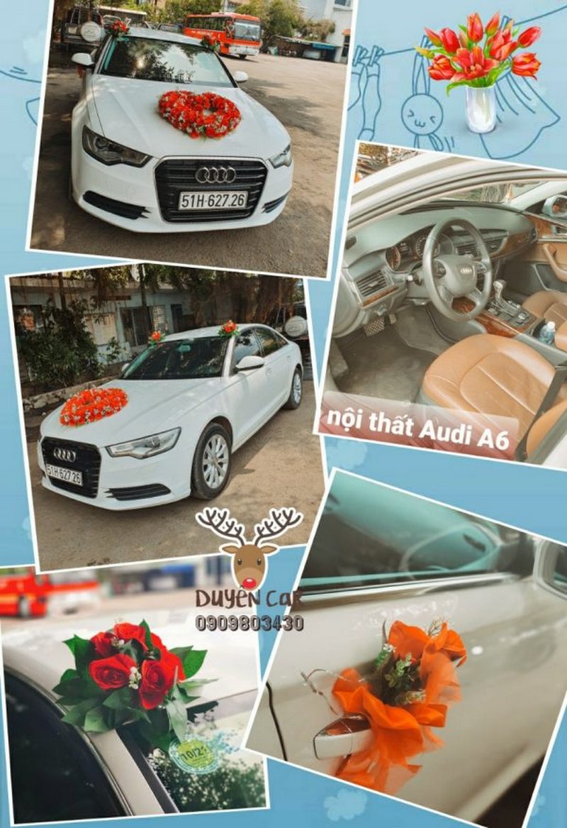 Tham khảo báo giá thuê xe audi đám cưới