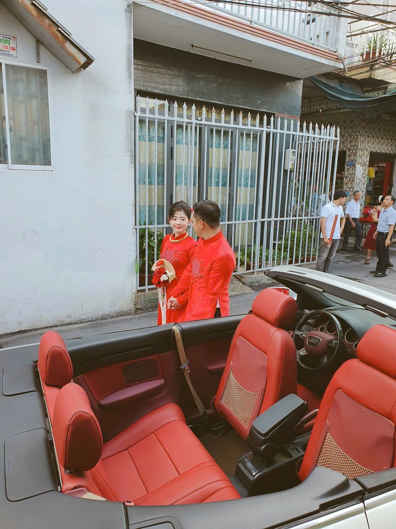 bảng giá thuê xe cưới 2025 - dòng audi mui trần