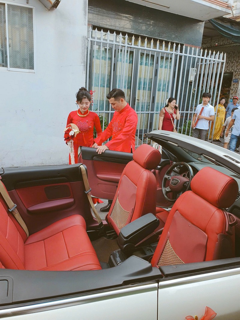 bảng giá thuê xe cưới 2025 - dòng audi mui trần