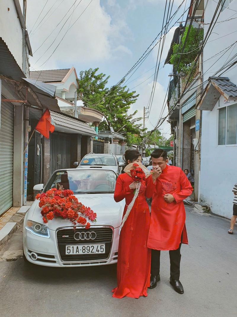 bảng giá thuê xe cưới 2025 - dòng audi mui trần