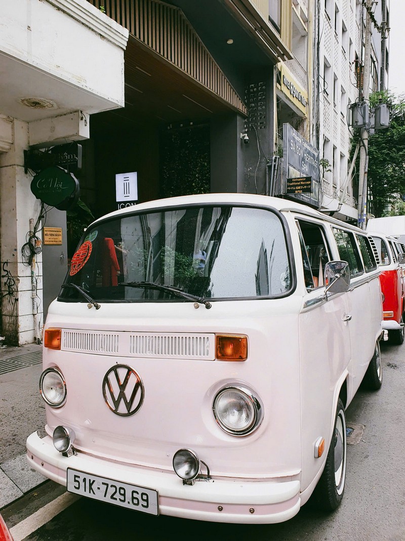 Thuê xe cưới cổ kombi đẹp duyencar