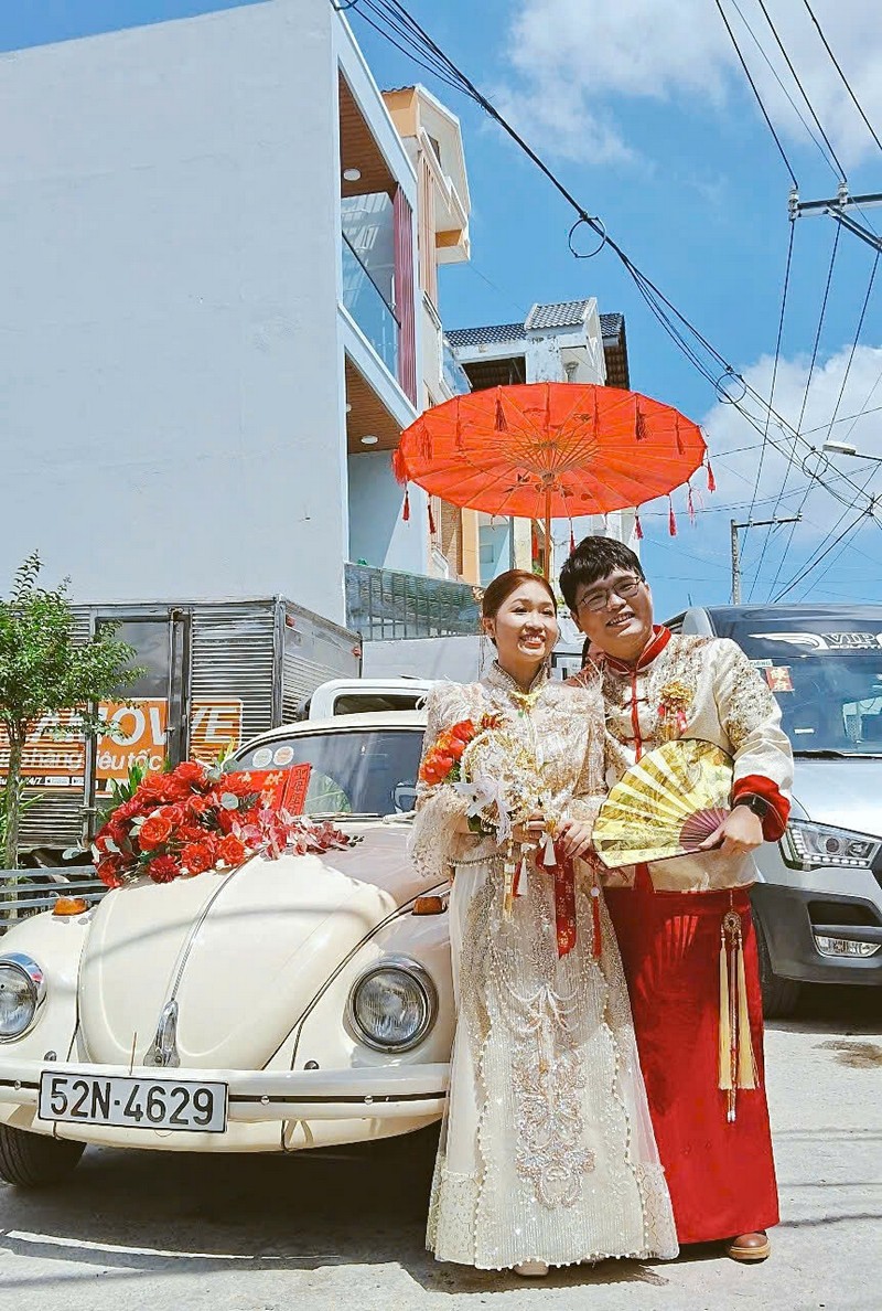 xe cuoi con bo binh tan 19 10 1