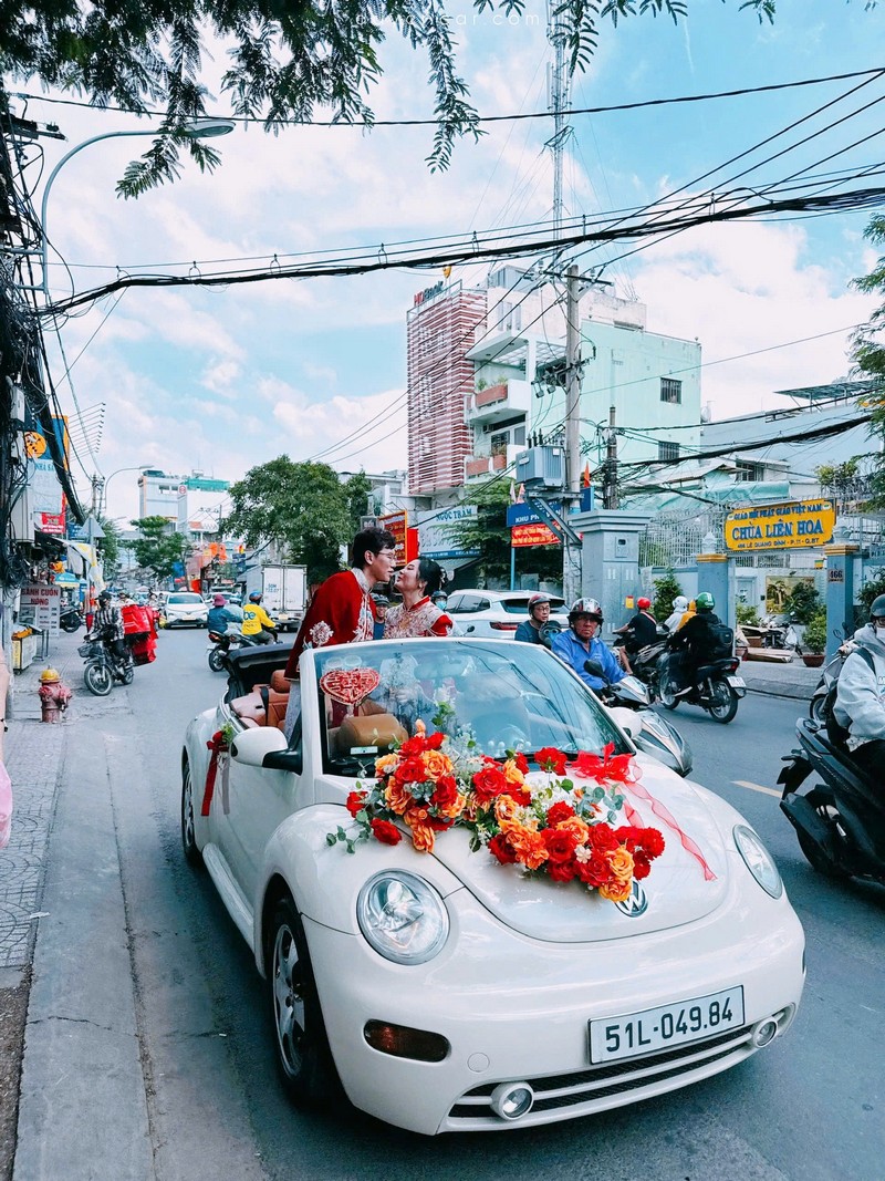 thuê xe cưới beetle thủ đức 