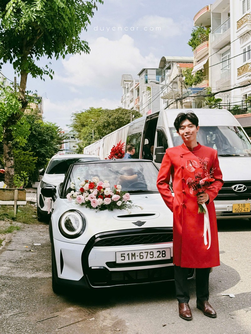 Thuê xe cưới mini cooper biên hòa
