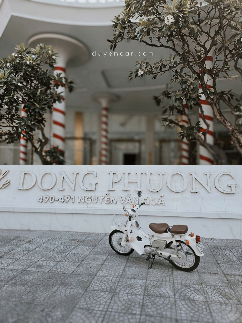 thuê xe cub decor tiệc cưới